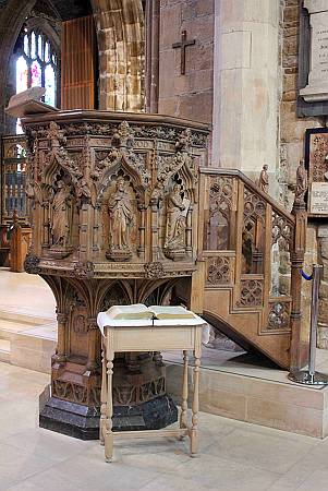 Sheffield Cathedral - The Pulpit